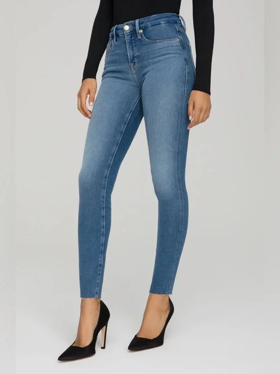 GOOD AMERICAN BLUE GOOD LEGS Size 16 - Picture 2 of 15